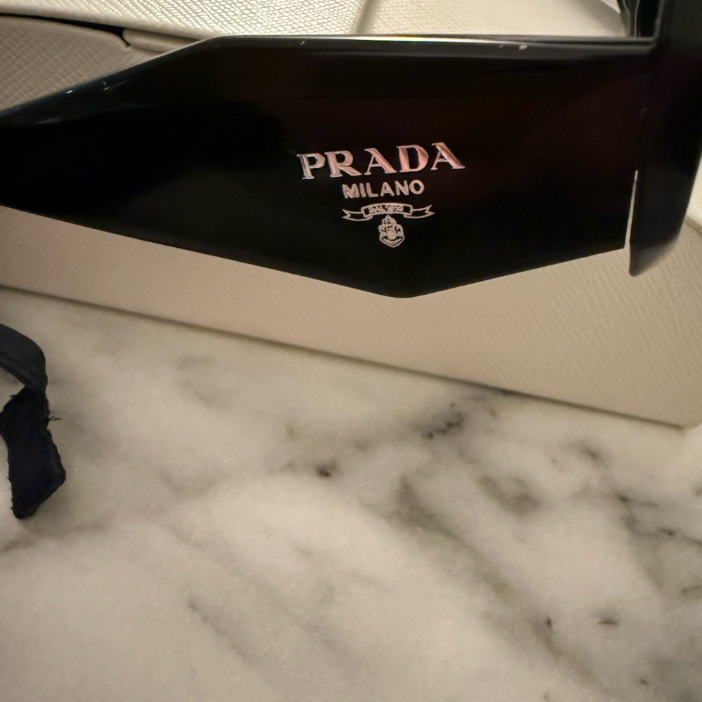 Prada Symbole Rectangular Sunglasses With Box And… - image 2